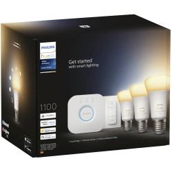 Philips 871951429123200 Hue LED Light 3x800lm White Ambiance Starter Kit