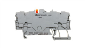 Złączka 4-Przewodowa 2,5Mm2 Z Led Czerwona Topjobs 2002-1421/1000-413