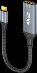 SPC-V110-002 Adapter USB Type-C &gt; DP, 4K@60 Hz, 0.1 m