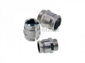 M16 dławnica mosiądz na kabel, bez nakrętki; niska