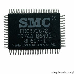 FDC37C672 Multifunction Peripheral CMOS SMD-QFP100 SMC