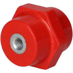 R-TECH 524418 Insulating spacer, Internal/internal, M6, 30 mm