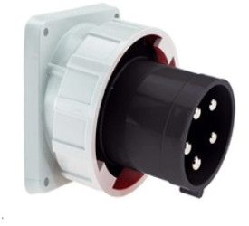 Wtyczka odbiornikowa tablicowa TE skośna 125A 4p 500V 7h IP67 2741