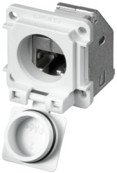 Modular adapter, RJ45 socket to RJ45 socket, angled, Cat 6, 8829450000