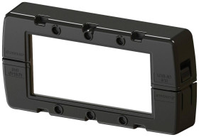 CONTA-CLIP 28887.4 Nasadka KDSI-AD 8/16 BK, (D x S x W) 126 x 64 x 24.2 mm, poliamid 6.6, 1 szt.