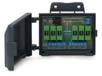 KAM-LZ6B Rozgałęźnik zasilania do kamer 12V - 6 wyjść z bezpiecznikami