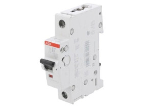 S201-B2 Wyłącznik nadprądowy, 230/400VAC, Prąd znamionowy: 2A, 1-biegunowy