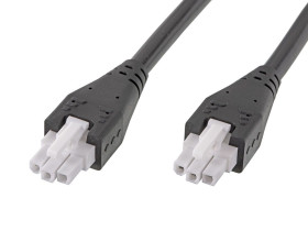 Kabel przewód-płytka, Mini-Fit Jr., raster: 4.2mm, 2m