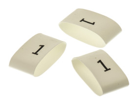 Oznaczniki kabli Termokurczliwy TE Connectivity zakres 4 → 12mm ilość 100