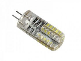 Żarówka LED G4 3W barwa zimna silikon 12V