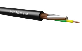 Wielożyłowy kabel przemysłowy 0,05 mm² 3 -rdzeniowy Sterowanie