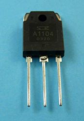 2SA-1104 PNP 8A/120V/80W TO-218 TRANZ