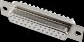 BU25LK/V D-Sub female 25 pin with solder cups