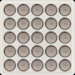 GPCR2025ECO809B Lithium button cell, 3 V, 160 mAh, 20.0 x 2.5 mm, bulk pack of 5