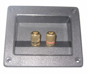 Terminal głośnikowy z gniazdem banan