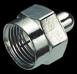 F terminating resistor, 75 ohm