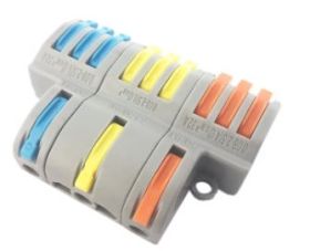 Szybkozłączka elektryczna 3-- 9PIN rozgałęźnik FD-39