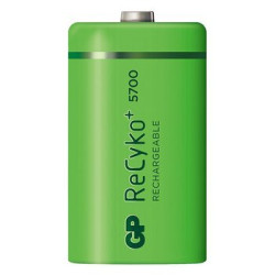 1 x akumulatorek GP ReCyko+ R20/D Ni-MH 5700 Series 5700mAh