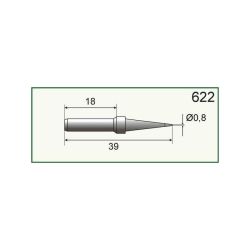 Grot do stacji lut. SL10-20-30 0,8mm - SR622