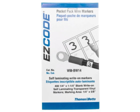 Oznacznik kablowy bez nadruku broszura WM BW 14 61726180