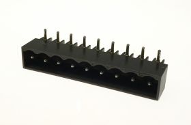 Gniazdo EDG 9pin kątowe zamknięte r:5.08mm