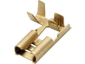 Konektor żeński 6.4 kątowy