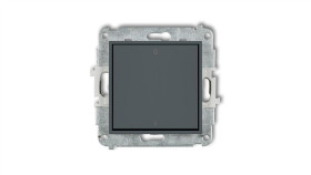 Icon Mechanizm Łącznika Dwubiegunowego Grafitowy Mat 28Iwp-9