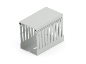 Akcesoria do koryt kablowych ABS, PC Kanał kablowy 60 x 80mm Entrelec