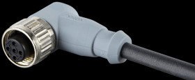 43-10222 SAL M12 x 1, 5-pin, 5 m, cable coupling, angled