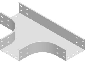 Trójnik korytka TKZC500H100 grubość blachy 2,0mm 311150 BAKS