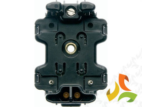 Wkładka jarzeniowa LED seryjna ze stykiem neutralnym mechanizm one.platform 230V 0,9mA czarny 1680 HAGER