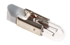 Oświetlenie wskaźnika 24 V bezbarwna 0.8 lm RS PRO rozmiar T4.5