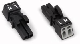 Gniazdo 2-torowe białe WINSTA MINI 890-222 /50szt./