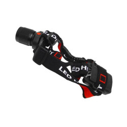 Latarka czołowa TS-1100 1W zoom