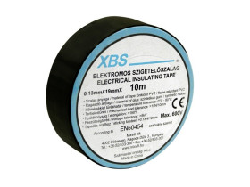 Taśma izolacyjna PVC 0,13x19mm 10m czarna  XBS SZ10/B