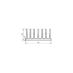 Radiator A5723 L-3cm