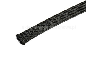 Oplot poliestrowy Canuflex 8mm czarny