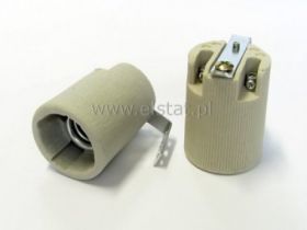 Oprawka do żarówki E14 4A 250V ceramiczna uchwyt