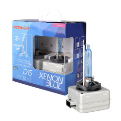 Palnik Xenon D1S 6500K Powertec Xeno Blue 2szt zestaw