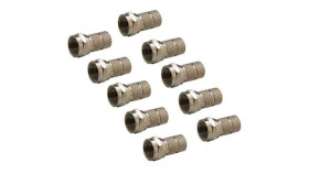 Wtyk Antenowy F Nakręcany 7,0Mm Na Przewód Ywdxpek /Komplet 10Szt./