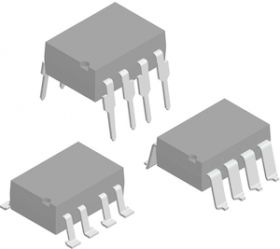 6N139 High Speed Optocoupler, 100 kBd, Low Input Current, Photodiode Darlington Output