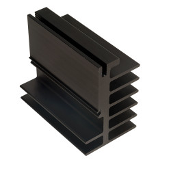 Aavid Thermalloy KM50-1 Heat Sink for TO218 and TO220 4.8&#xB0;C/W Clip or Bolt On