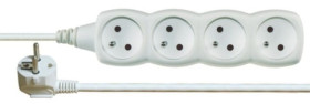 Przedłużacz elektryczny z uziemieniem 4x gniazda, 3m