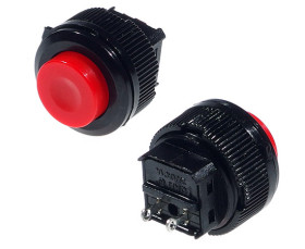 Wyłącznik PBS-31Ar czerwony 1A 250V