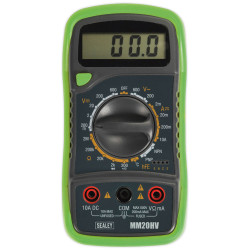 Sealey MM20HV Digital Multimeter 8 Function with Thermocouple Hi-Vis