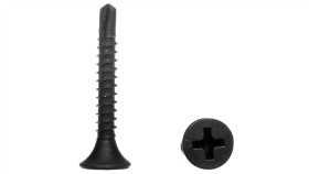 Wkręt Fosfatowany Do G-K Samowiercący 3,5X25 /Gwint Do Metalu/ Ws-3525 1000Szt