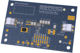 Zestaw testowy Recom Przetwornica DC-DC Moduł testowy Moduł regulatora buck RPX-0.5Q
