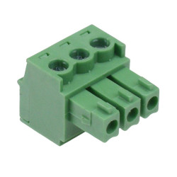 3-Way 3.81mm Right Angle Pluggable Terminal Block 8A 300V