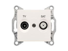 SEDNA Gniazdo antenowe TV/SAT (1dB) końcowe kremowy SDN3401623 SCHNEIDER ELECTRIC