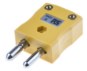 Złącze termoparowe Złącze termoparowe RS PRO do Termopara typu K Standardowy